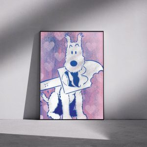 Schnu et Milou - soft pink/blue