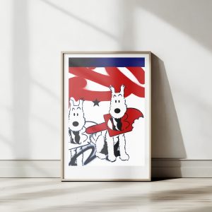 Schnu et Milou - red/blue III