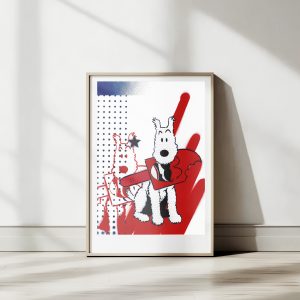 Schnu et Milou - red/blue I